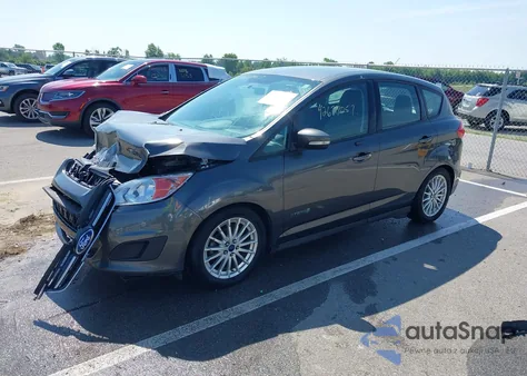 2015 Ford C-Max Hybrid Se from USA, damaged, VIN 1FADP5AU4FL112650